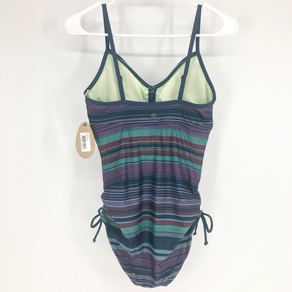 PRANA NWT MOOREA ONE PIECE SWIM ALANTIC PONTOON SM - Picture 4 of 13